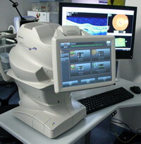 Трехмерный оптический когерентный томограф с фундус-камерой OCT-1, Topcon